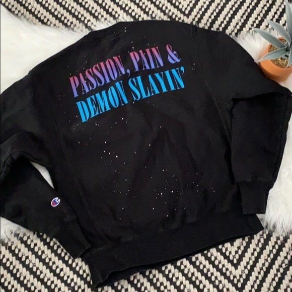 RARE collectible Kid Cudi Champion reverse weave sweatshirt - Picture 5 of 6